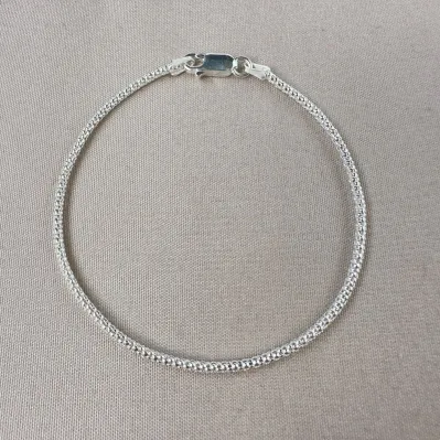 Pulseira Snake prata 925
