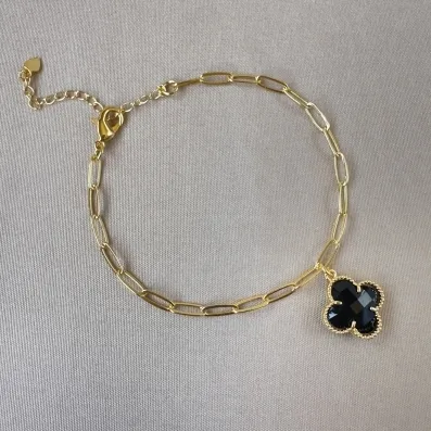 Pulseira trevo inspiração Cartier 