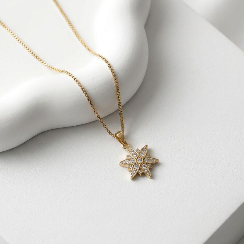 Gargantilha Estrela Cristal